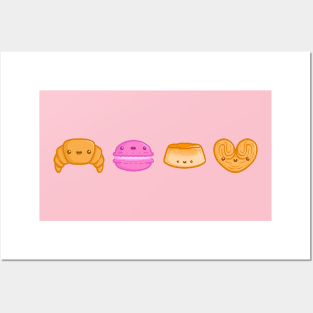 Super Cute Patisserie - Kawaii Patisserie Posters and Art